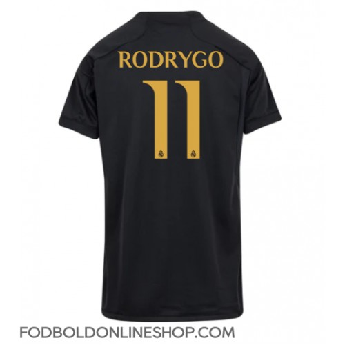 Real Madrid Rodrygo Goes #11 Tredjetrøje Dame 2023-24 Kortærmet